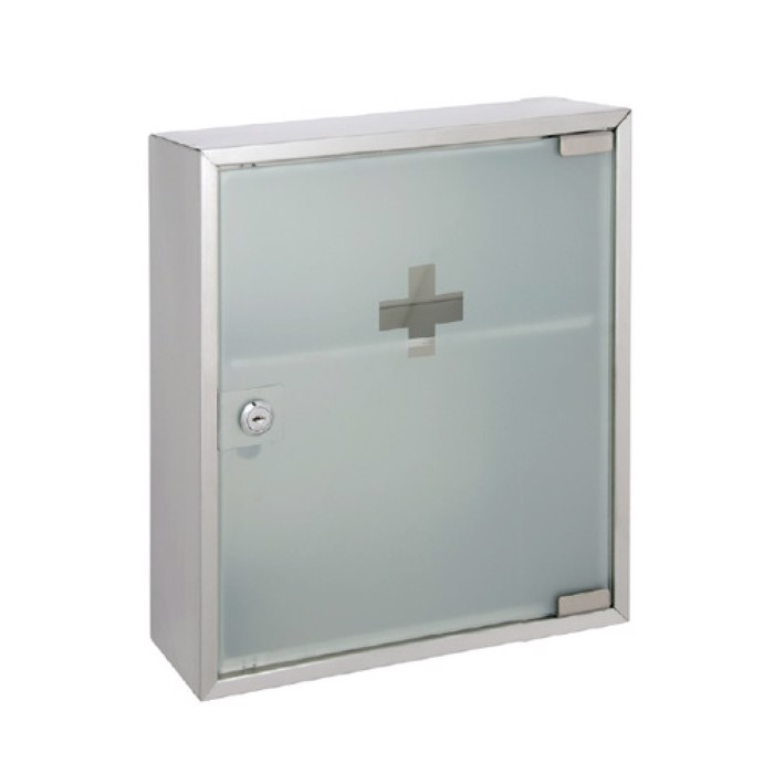 Import Hellas Farmakeio Metalliko Nikel Mat 31.5x10x36cm TX-210